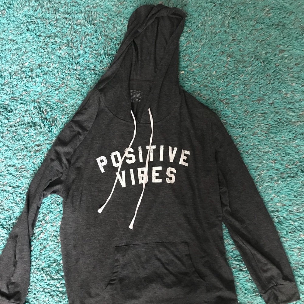 “Positive Vibes” Yoga Sweatshirt